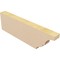 Ekena Millwork 2in. W x 6in. H x 20in. L Asheboro Woodgrain TimberThane Rafter Tail, Primed Tan RFTUR02X06X20ASHRCPR - alternate 2